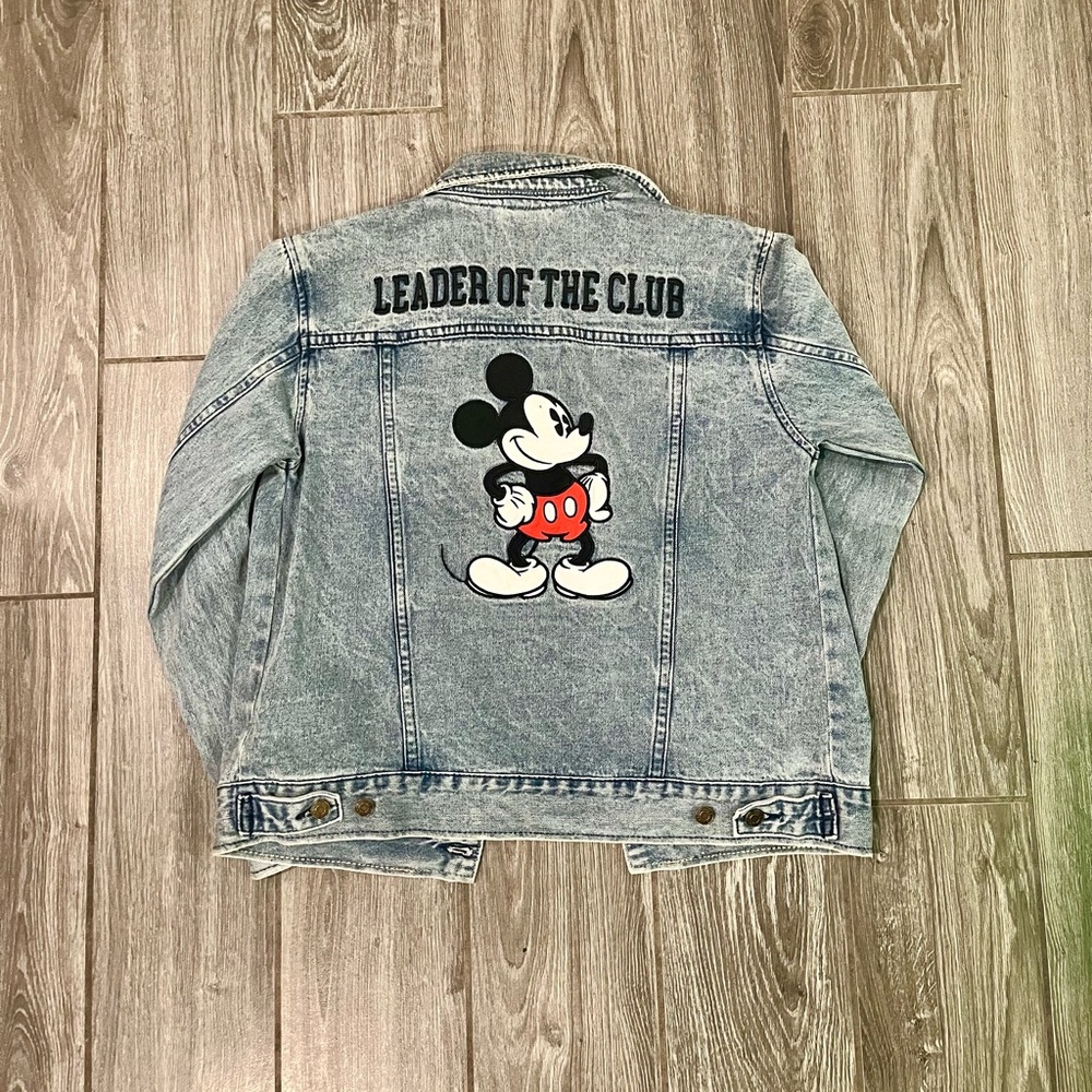 Kids Mickey Mouse Denim Jacket
